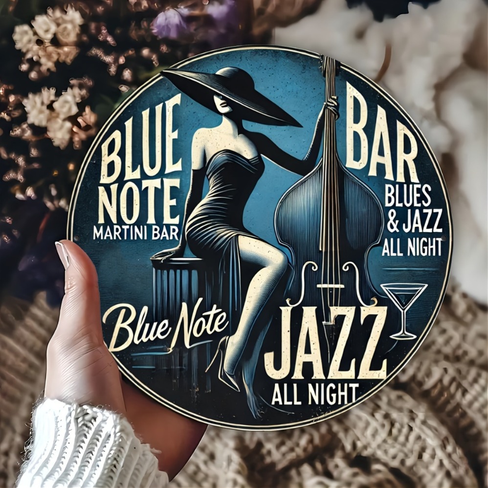 Blue Note Jazz Martini Bar Vin - Vintage Collectible Plates recension och pris
