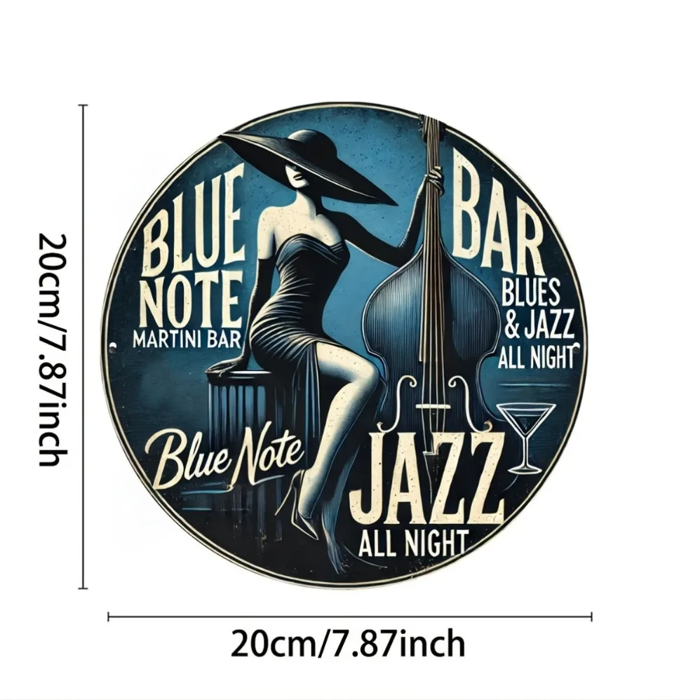 Blue Note Jazz Martini Bar Vin - Vintage Collectible Plates recension och pris