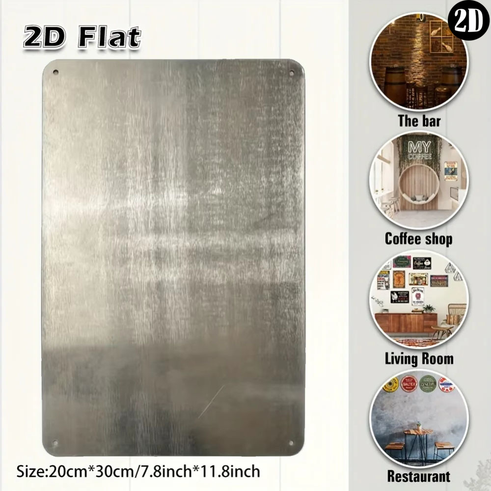 Rectangular Vintage Metal Tin  - Vintage Collectible Plates recension och pris