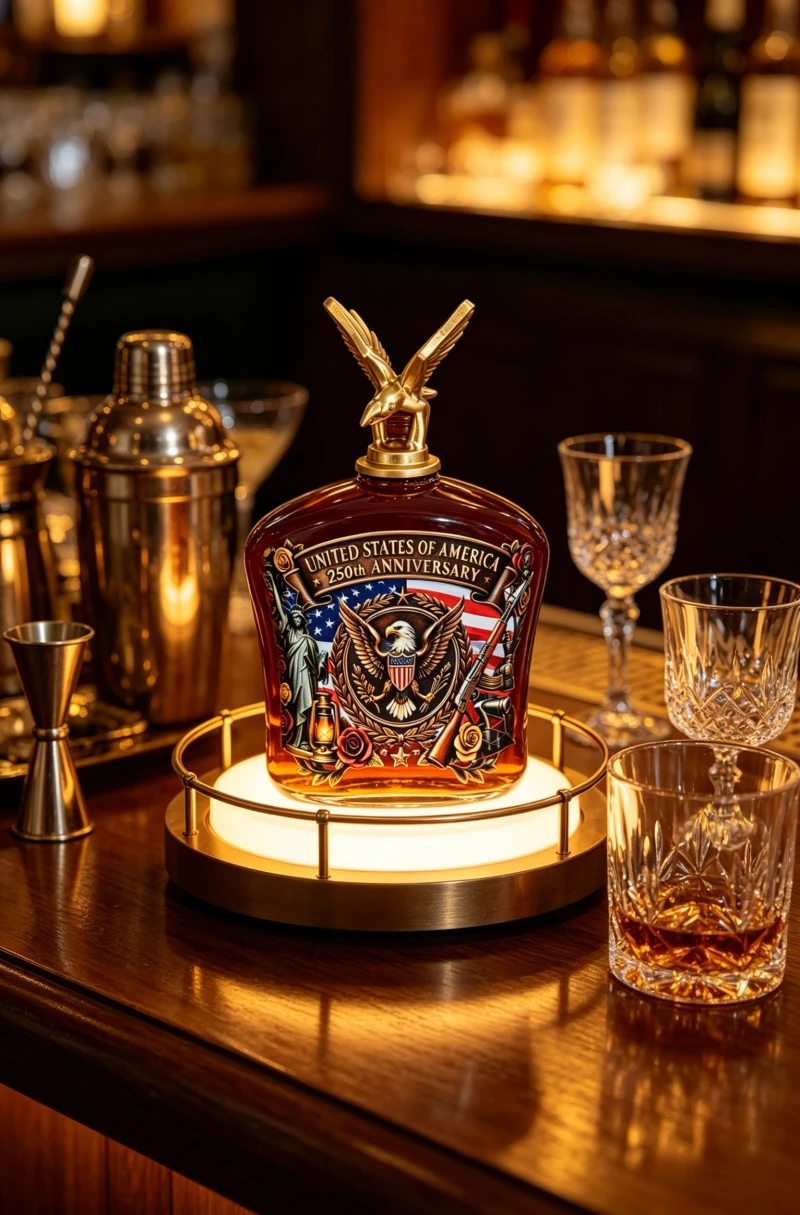 Vintage American Freedom Eagle - Vintage Collectible Liquor Bottles recension och pris