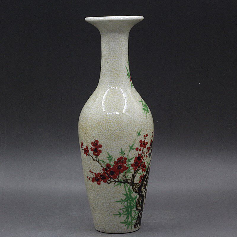 Jingdezhen Antique Ceramic Vas - Vintage Collectible Bottles recension och pris
