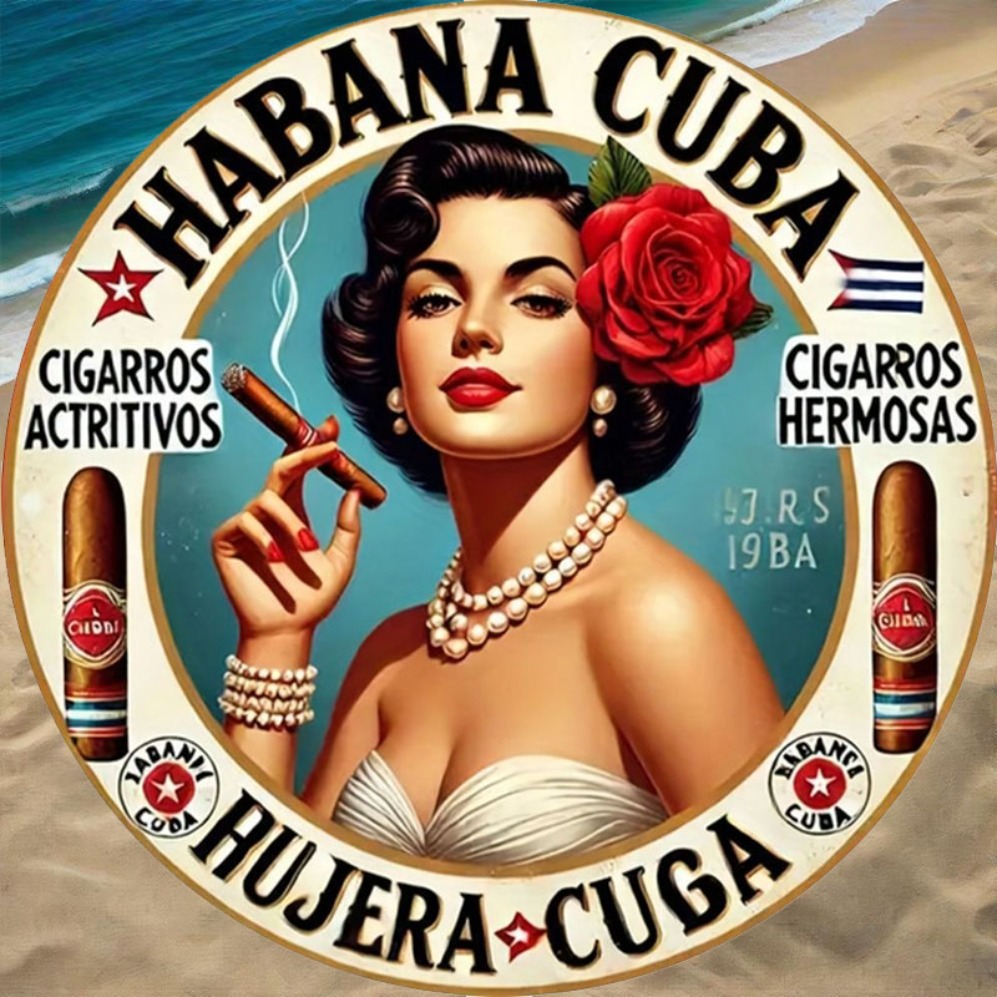 Vintage Havana Style Cigar Gir - Vintage Collectible Plates recension och pris