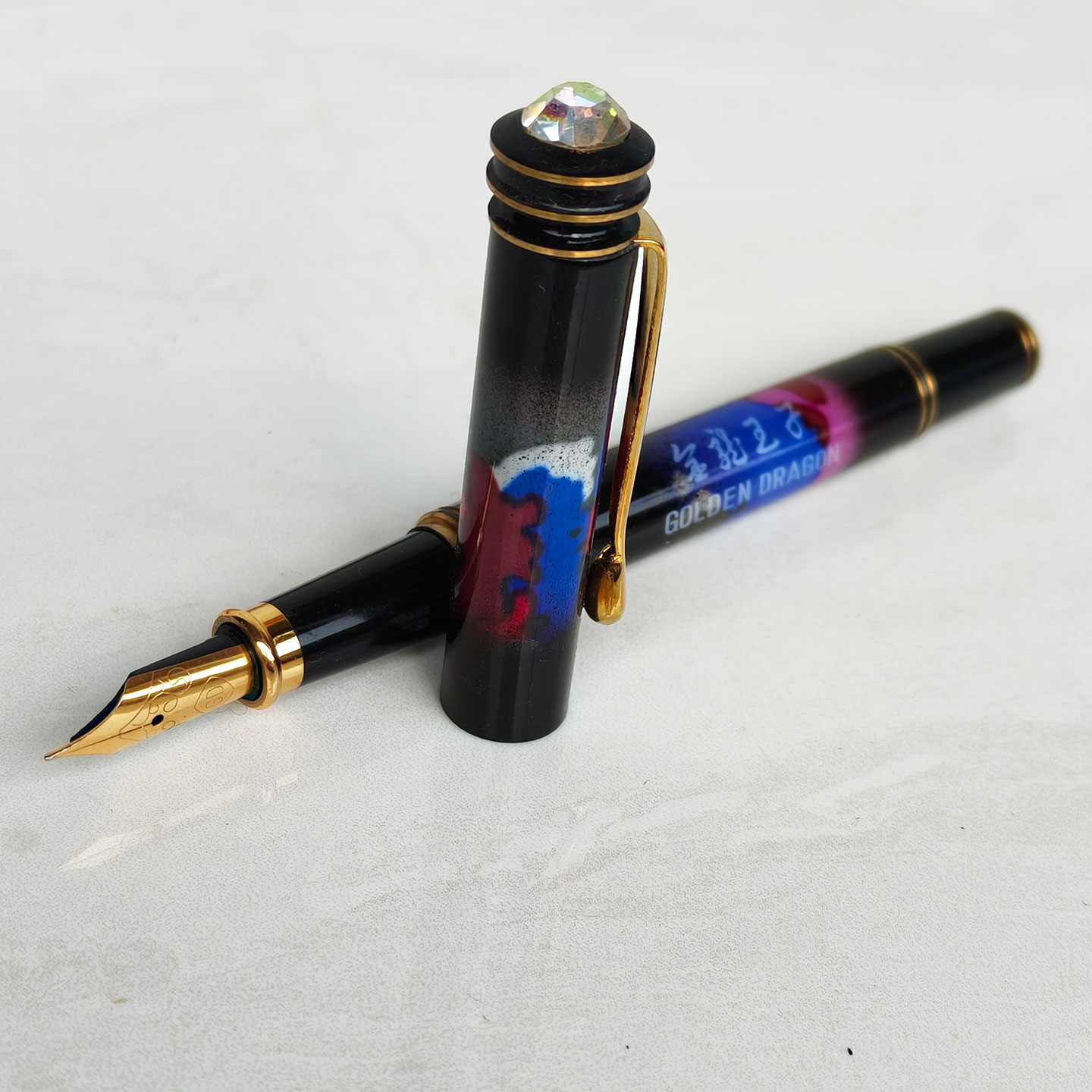 Chinese Dandong JINLONG  PRINC - Vintage Collectible Pens recension och pris