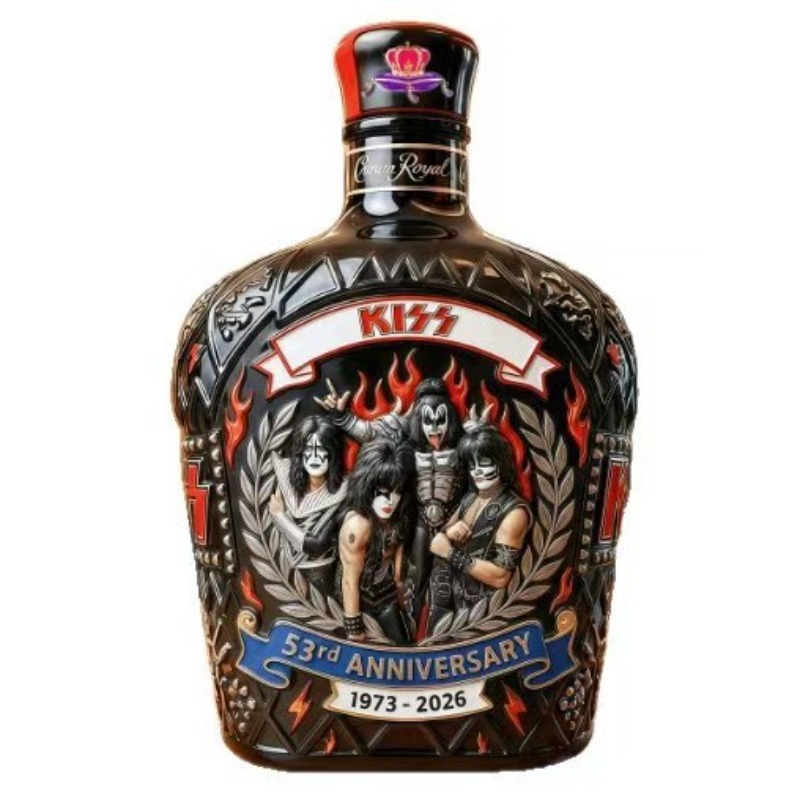 Collectible KISS Band Style Wh - Vintage Collectible Liquor Bottles recension och pris